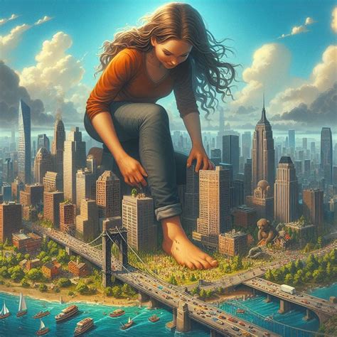 giantess city porn|Giantess City